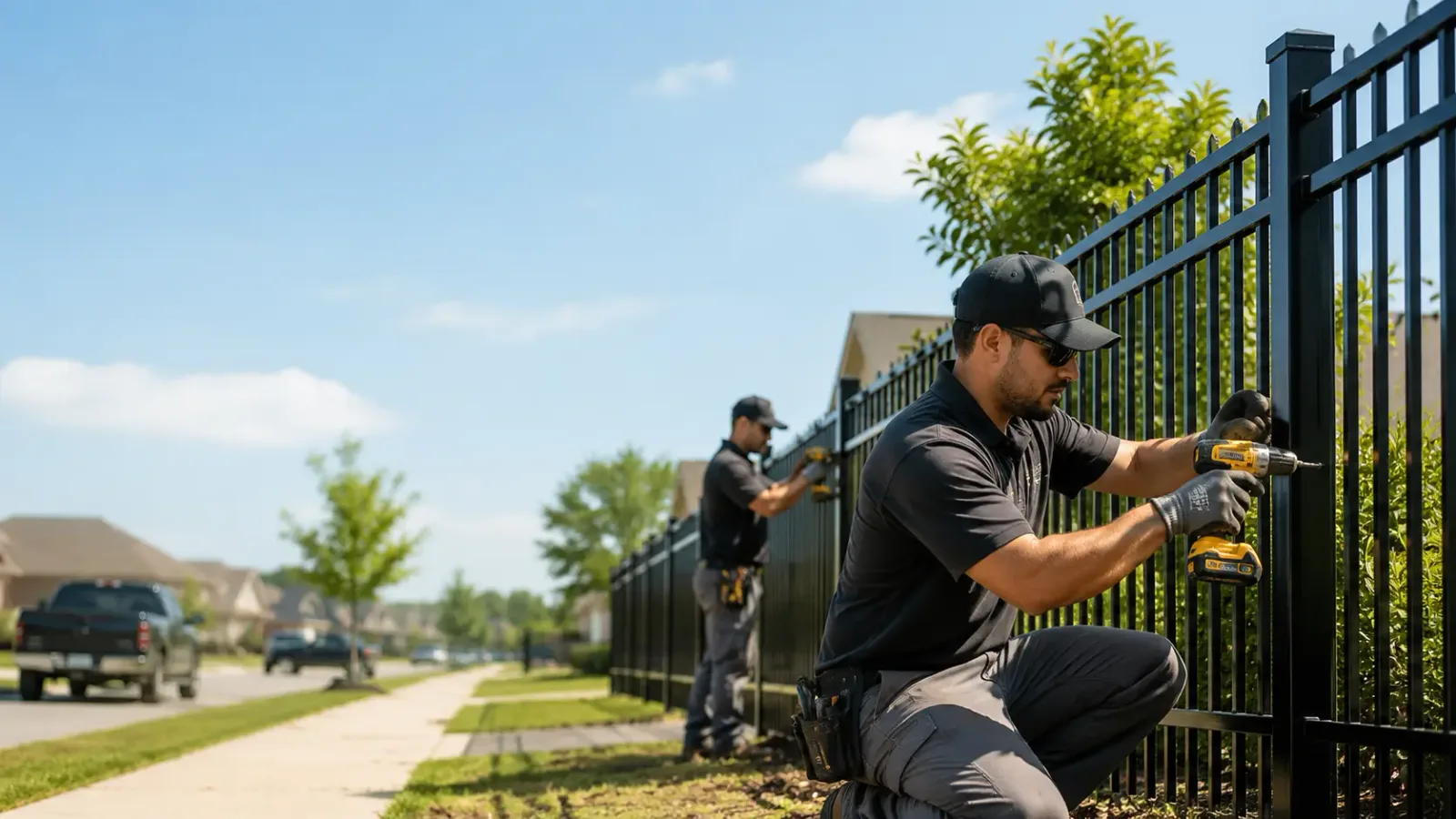 Metal Fence Installation in Henry, TN
